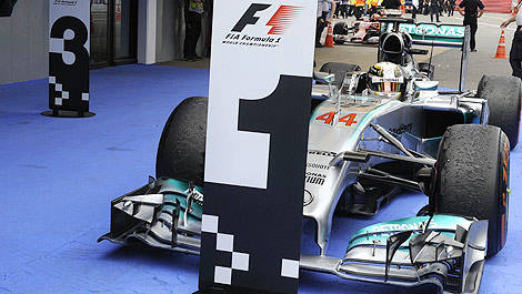 F1 Lewis Hamilton winner Mercedes AMG