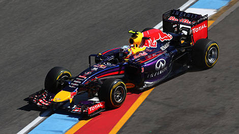 2014 German GP F1 Daniel Ricciardo, Red Bull Racing 