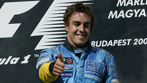 F1 Fernando Alonso Benetton 2003