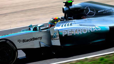 Nico Rosberg Mercedes W05 Hungaroring F1