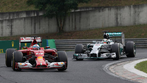 Grand Prix de Hongrie F1 Fernando Alonso Lewis Hamilton