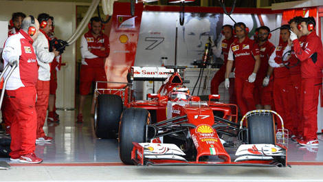 F1 Ferrari F14 T Silverstone Jules Bianchi