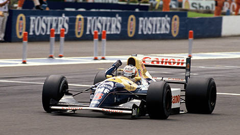 F1 Nigel Mansell 1992 world champion Williams