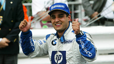 Juan Pablo Montoya, winner of the 2003 Monaco Grand Prix. 