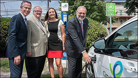 Circuit &eacute;lectrique: 14 nouvelles bornes dans la MRC du Haut-Richelieu