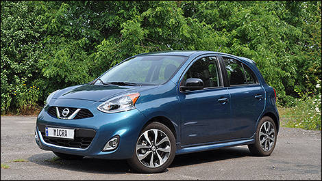 2015 Nissan Micra SR 3/4 view