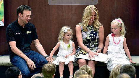 NASCAR Matt Kenseth, Clara Mae, Grace Katherine, Katie Kenseth