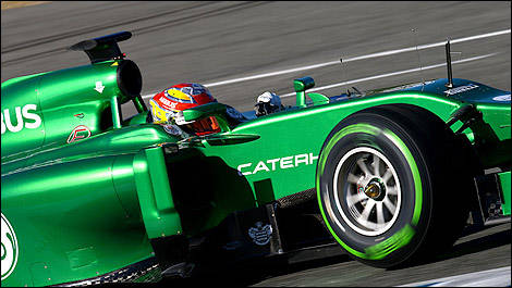 F1 Caterham CT05 Renault Robin Frijns