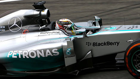 F1 Mercedes AMG Lewis Hamilton