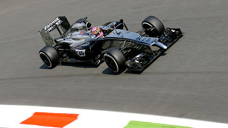 F1 Jenson Button Monza McLaren-Mercedes