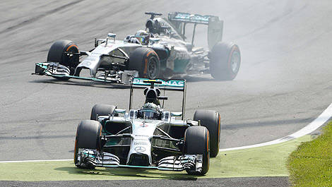 F1 Nico Rosberg Monza Lewis Hamilton