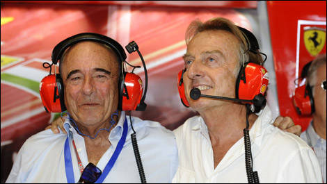 F1 Emilio Botin Ferrari Luca di Montezemolo