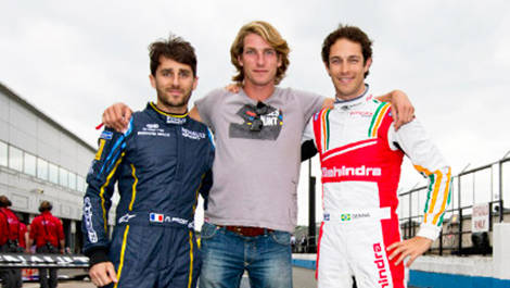 Formula E Nicolas Prost Freddy Hunt Bruno Senna