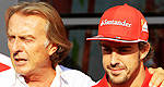 F1: Le départ de Montezemolo ''ne changera rien'' pour Fernando Alonso