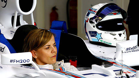 F1 Williams Susie Wolff FW36-Mercedes