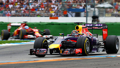 F1 Sebastian Vettel Red Bull Fernando Alonso Ferrari