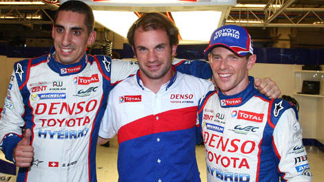 S&eacute;bastien Buemi, Nicolas Lapierre, Anthony Davidson WEC Austin