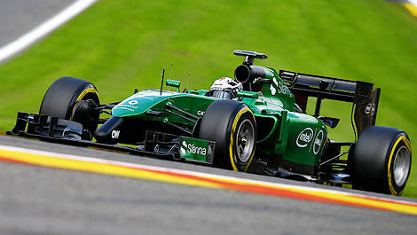 F1 Caterham Andre Lotterer Spa-Francorchamps