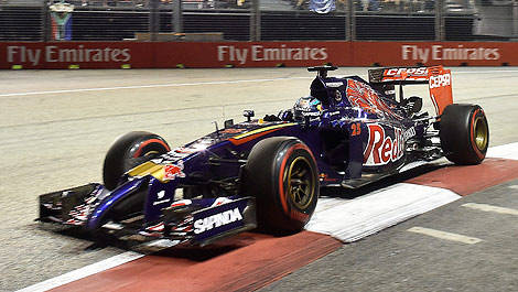 F1 Toro Rosso Renault Singapore Jean-Eric Vergne