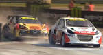 Rallycross: Vidéo de la lutte entre Petter Solberg et Jacques Villeneuve