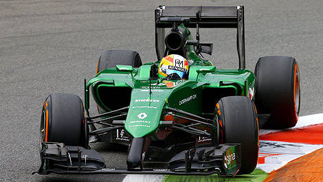 F1 Robert Merhi Caterham CT05 Renault