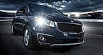 Kia Sedona 2015: une voiture de course? (vidéo)
