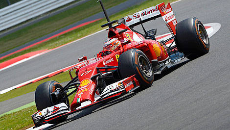 F1 Jules Bianchi Ferrari F14 T