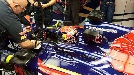 F1 Toro Rosso Max Verstappen