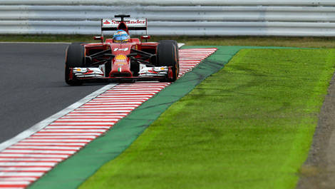 Fernando Alonso, Ferrari F-14T Suzuka F1