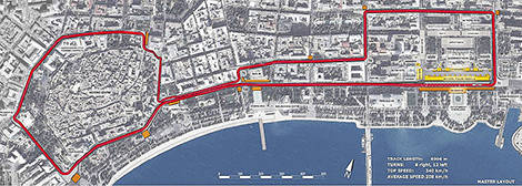 F1 Baku Azerbaijan track