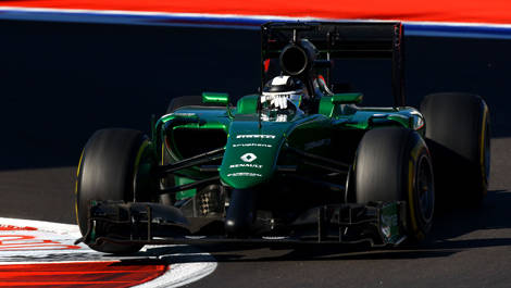 Kamui Kobayashi, Caterham CT05 Sotchi Russia F1