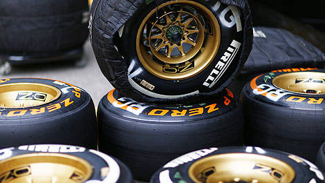 F1 Pirelli tires