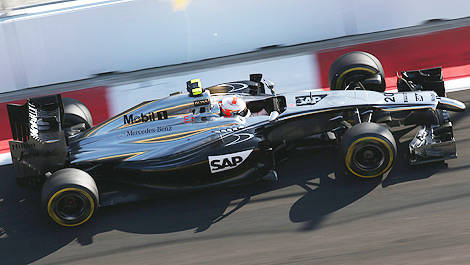 F1 Kevin Magnussen McLaren Mercedes Sochi