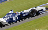 Juan Pablo Montoya on pole position