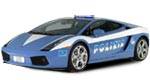 La voiture de police Lamborghini