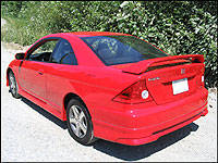 2004 civic coupe si