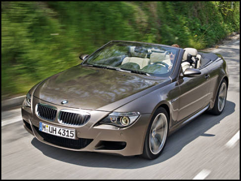 BMW M6 Cabrio 2007 (Photo: BMW)