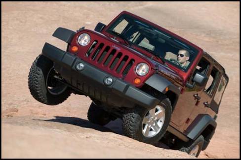 Jeep Wrangler Unlimited 2007 (Photo: DaimlerChrysler)