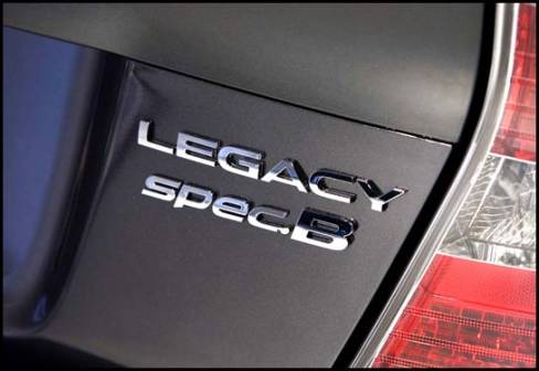 2007 Subary Legacy Spec. B (Photo: Subaru)
