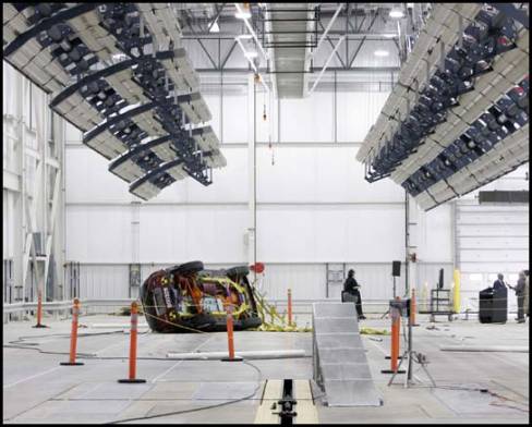General Motors Rollover Crash Testing Facility (Photo: General Motors)