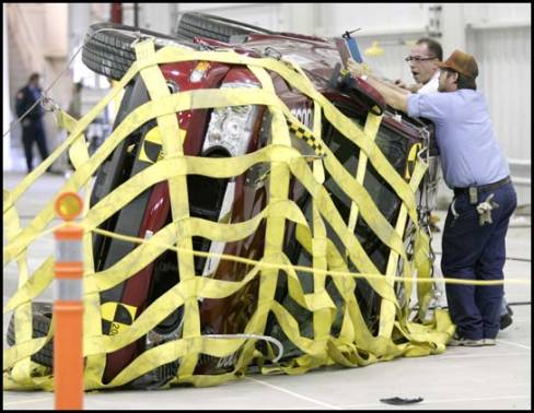 General Motors Rollover Crash Testing Facility (Photo: General Motors)
