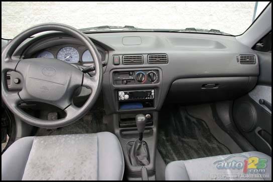 toyota tercel 1999 interior