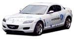 The hydrogen-powered Mazda RX-8