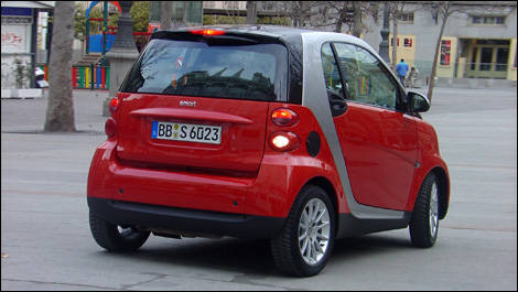 smart fortwo 2008 : premières impressions