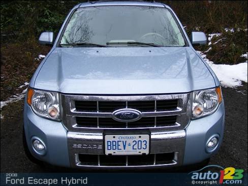 review escape hybrid ford 2008 4wd auto123 ok