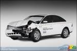 Une Ford Taurus bousill�e, signe d'excellence en mati�re de s�curit�!