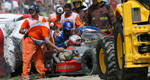 F1: Photos of Kovalainen's crash in Spain