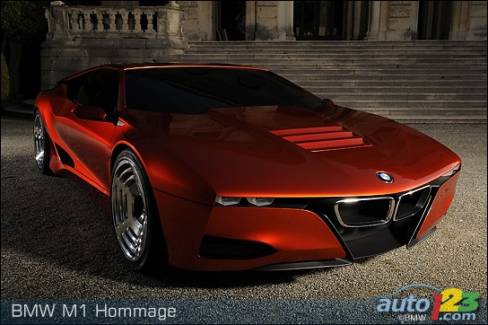  El BMW M1 Homage se inclina en el Concorso d'Eleganza