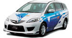 Mazda Premacy hybride à moteur rotatif à hydrogène : les essais sur la route commencent au Japon !