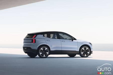 2025 Volvo EX30, in profile